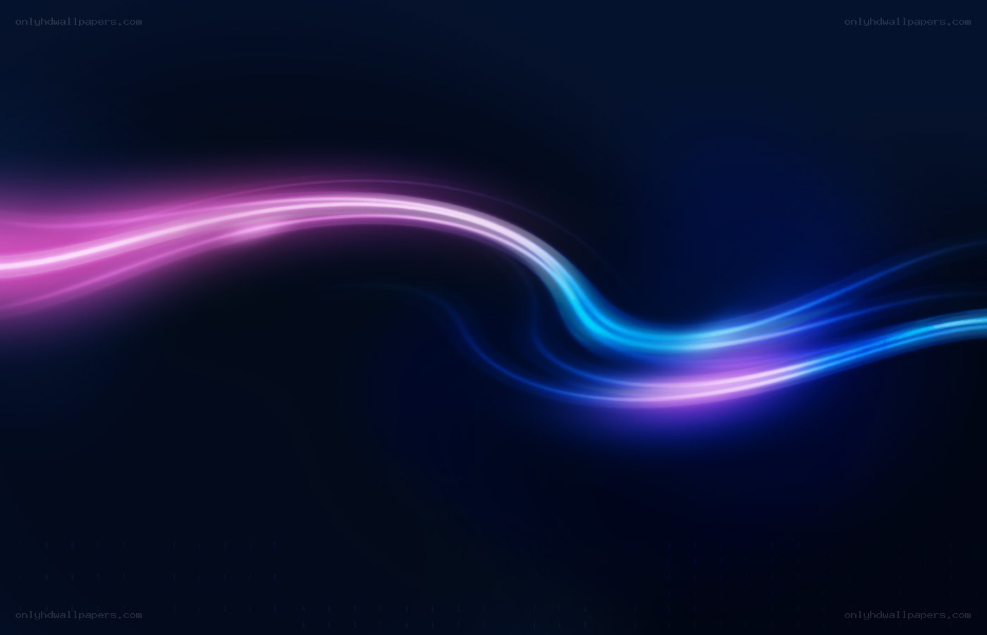 neon light wave animation