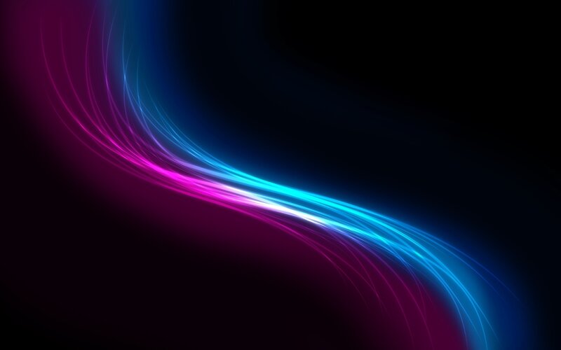 neon light waves