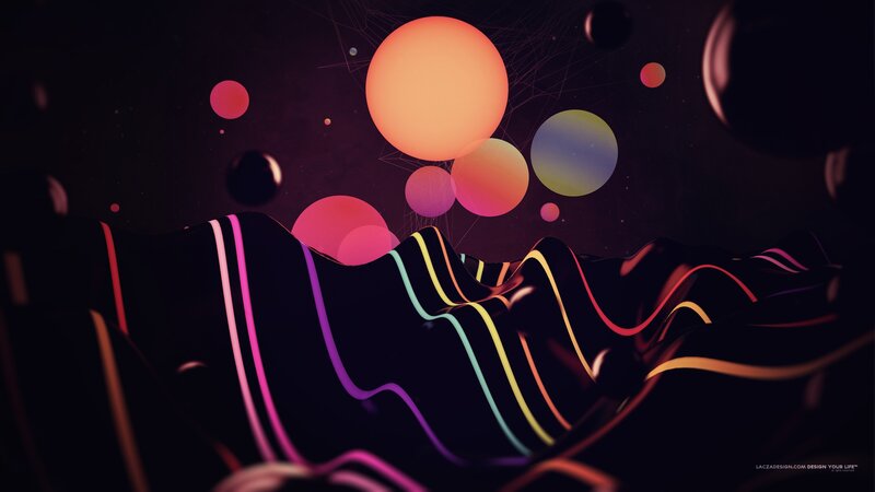 Neon Lines and Spheres