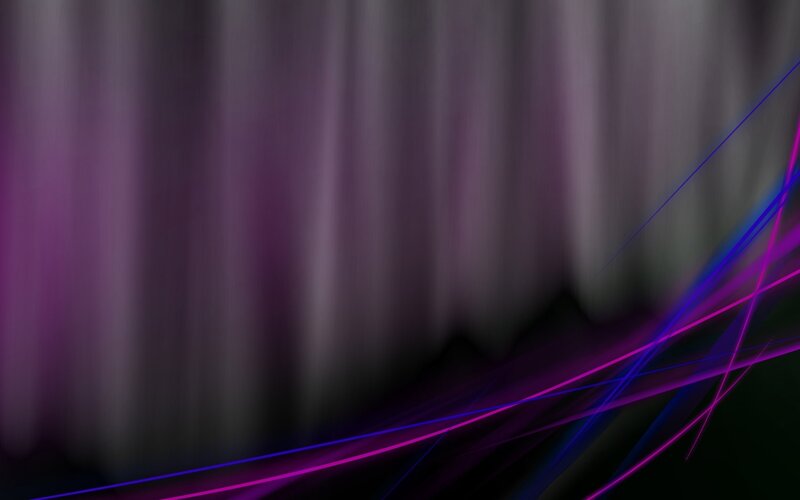 Neon Lines on Dark Background — Purple