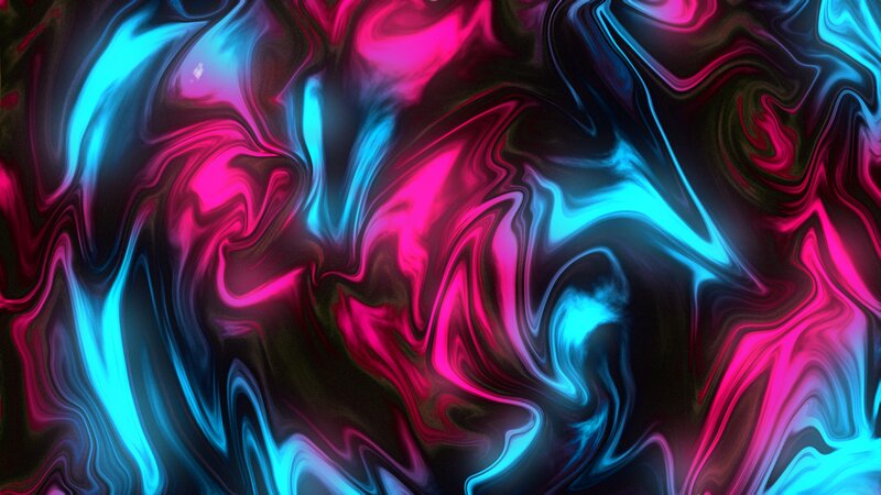 Neon Liquid Swirls