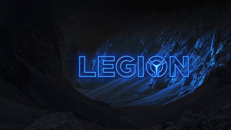Neon Logo in Canyon