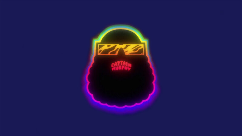 Neon Logo of Captain Murphy