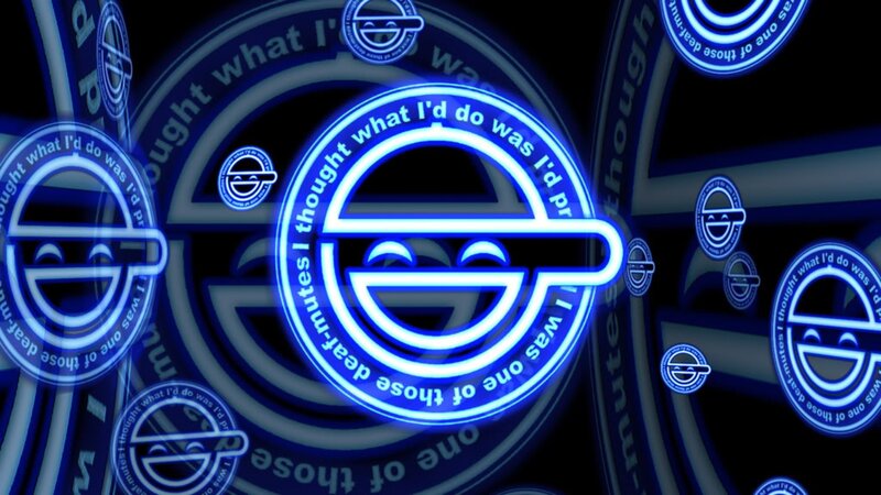 neon logo pattern