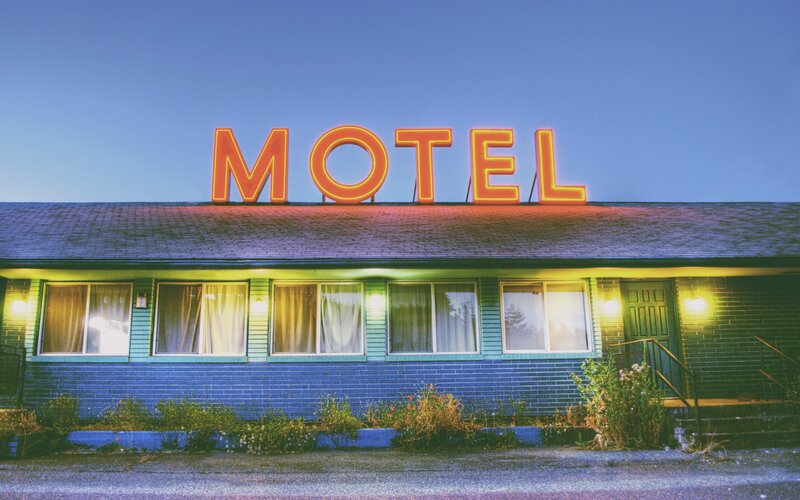 Neon Motel Sign