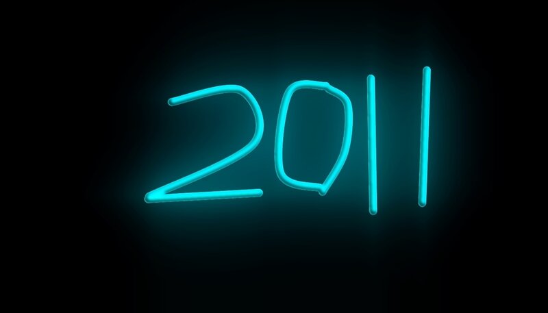 Neon Number 2011