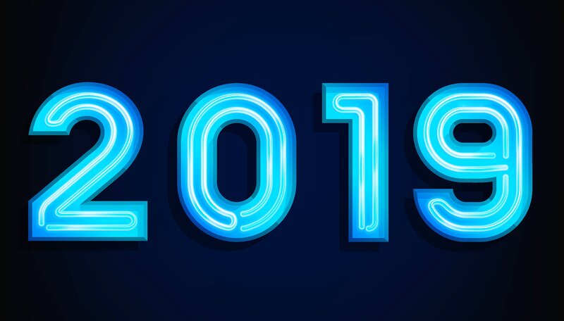 Neon Numbers 2019
