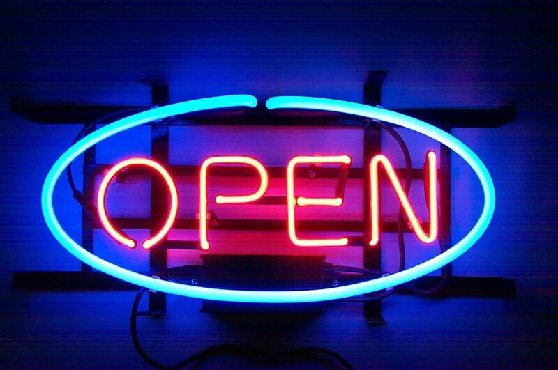 Neon Open Sign