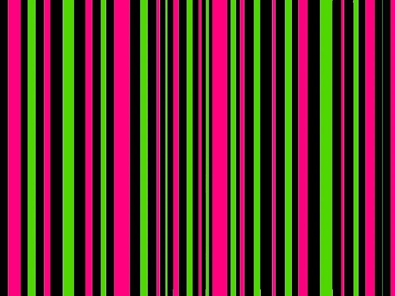 neon pink and green stripes