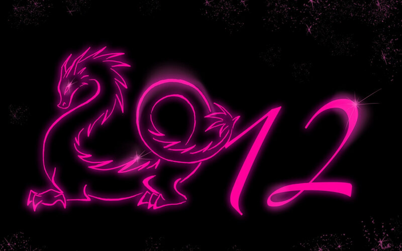 Neon Pink Dragon