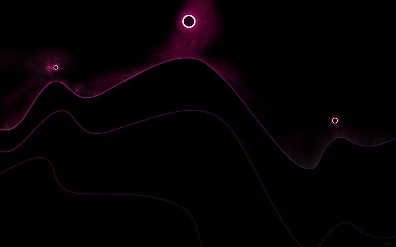 neon purple abstract waves