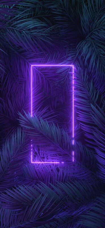 Neon Purple Frame — Mystical