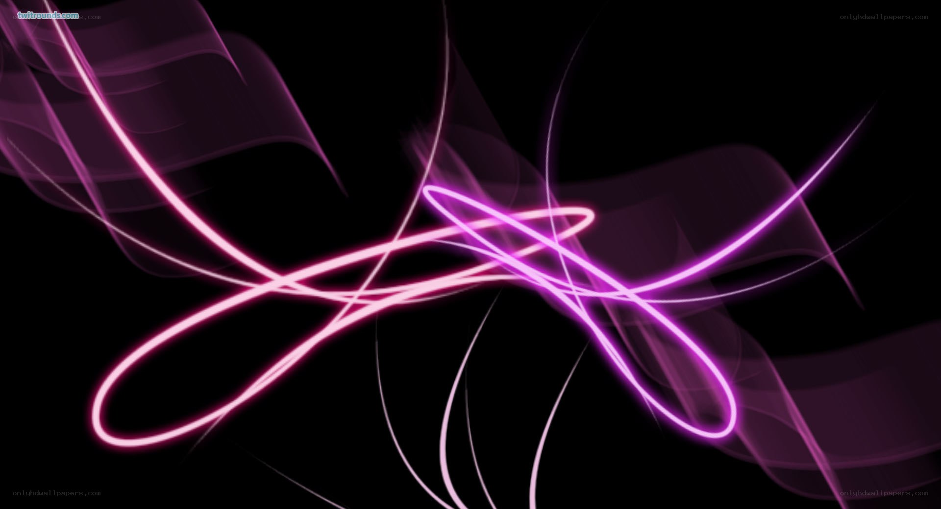 neon purple light trails
