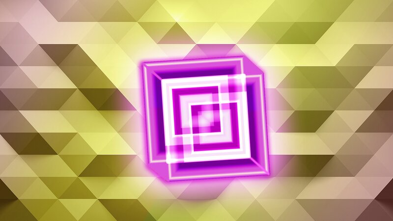 Neon Purple Squares