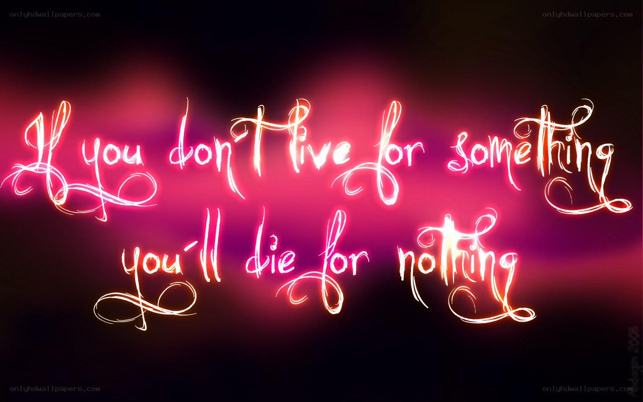 neon quote art