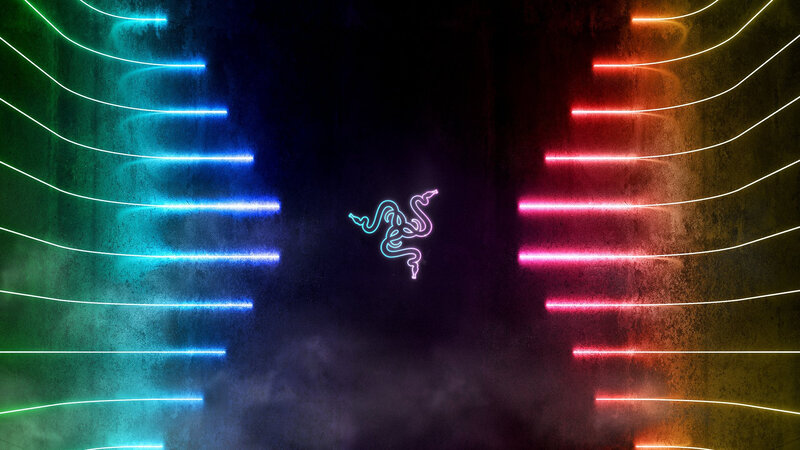 Neon Razer Logo