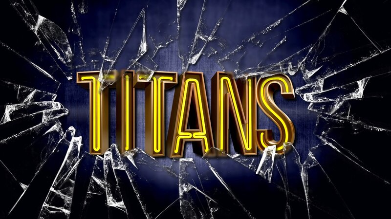 Neon Sign Breaking Glass