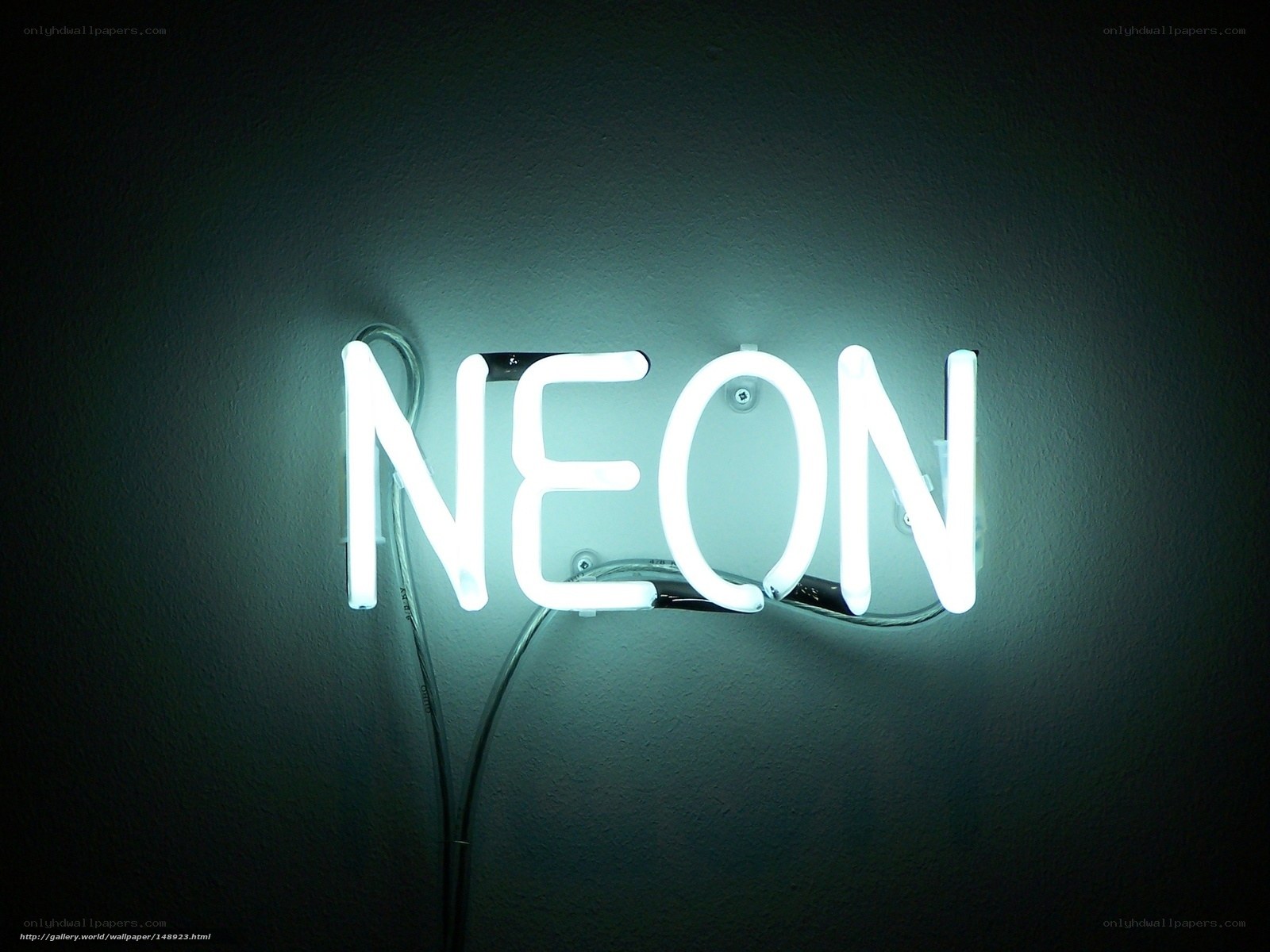 Neon sign displaying NEON