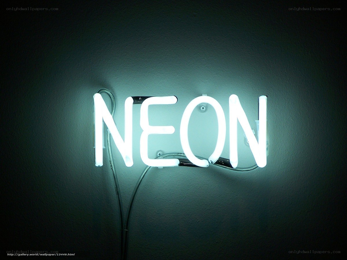 Neon sign displaying NEON