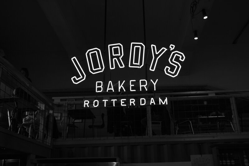 Neon Sign in Bakery