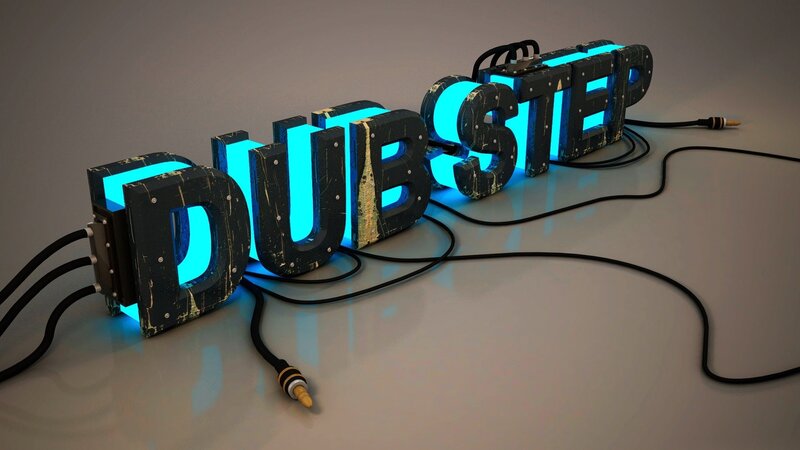 Neon Sign Letters — Blue