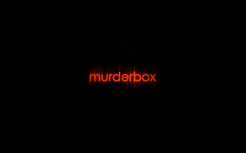 Neon Sign on Black Background — Dark