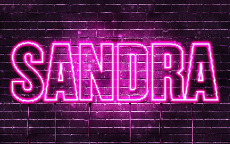 Neon Sign on Brick Wall — Pink, Dramatic
