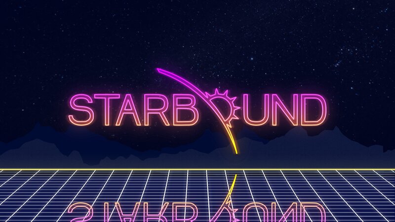 Neon Sign on Grid