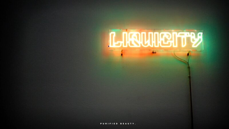 Neon Sign on Wall — Green