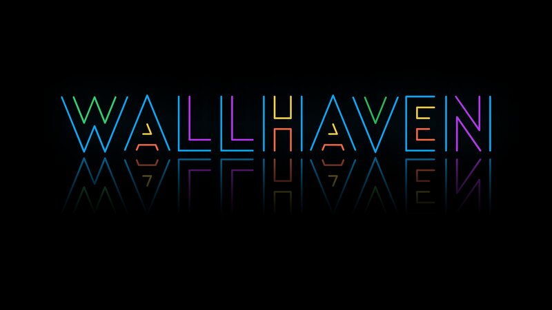 Neon Sign Text — Black, Dark, Vibrant