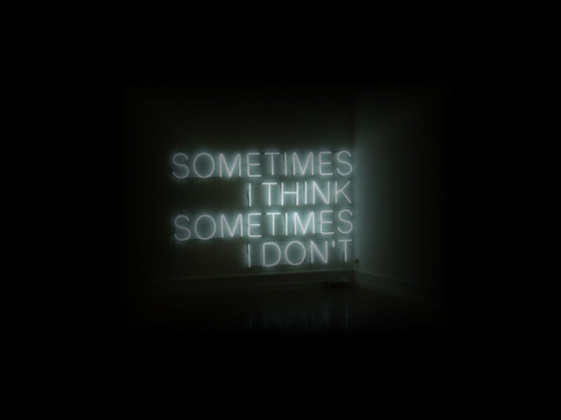 neon sign with text