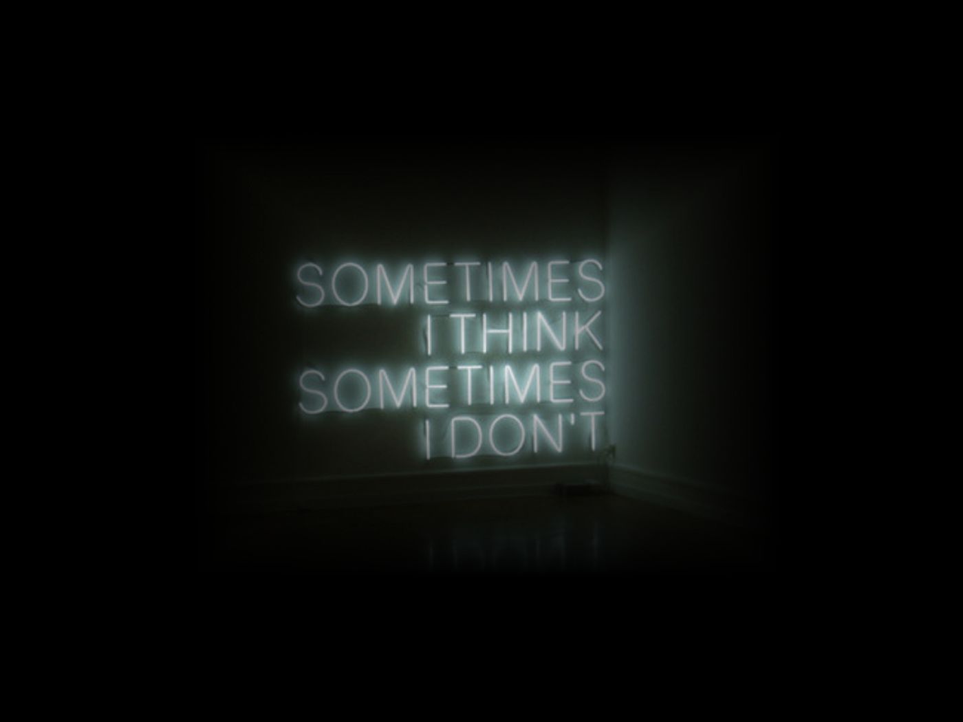 neon sign with text