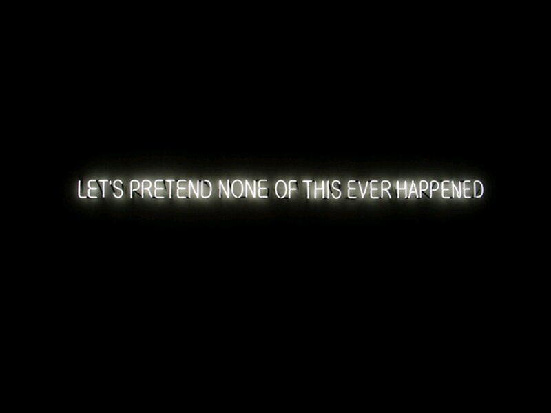 neon sign with text