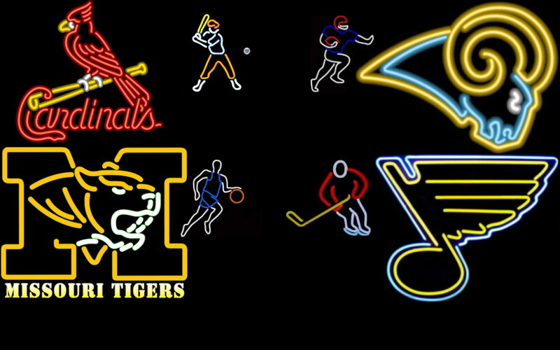 Neon Signs of Sports Teams