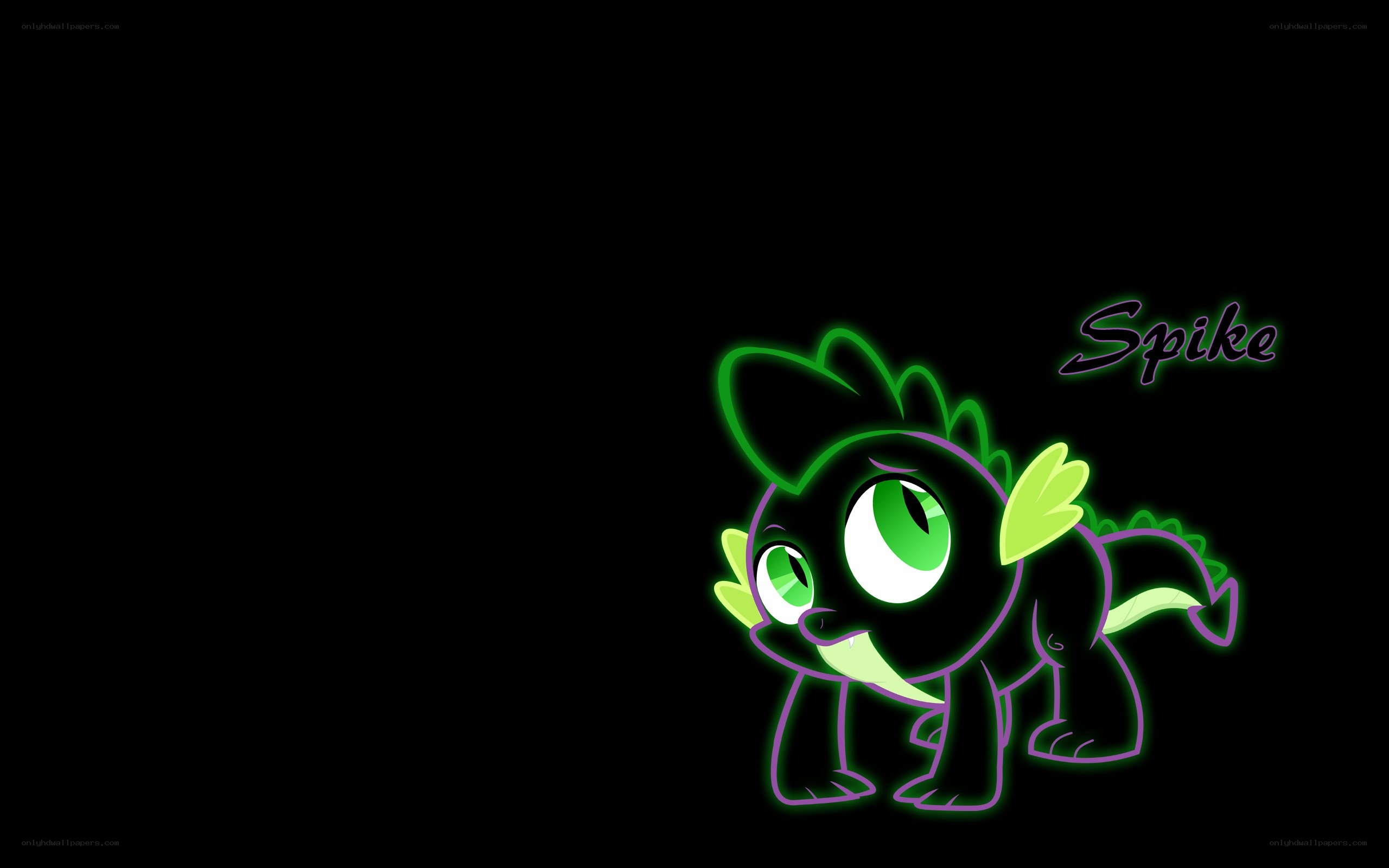 Neon Spike the Dragon
