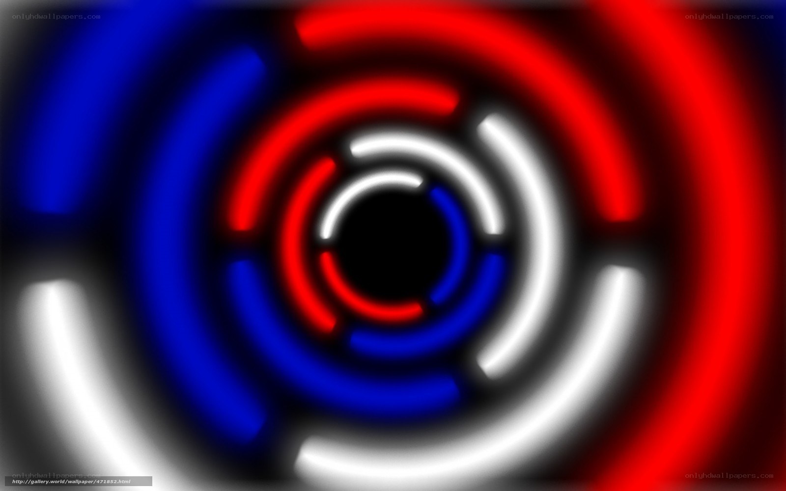 neon spiral tunnel