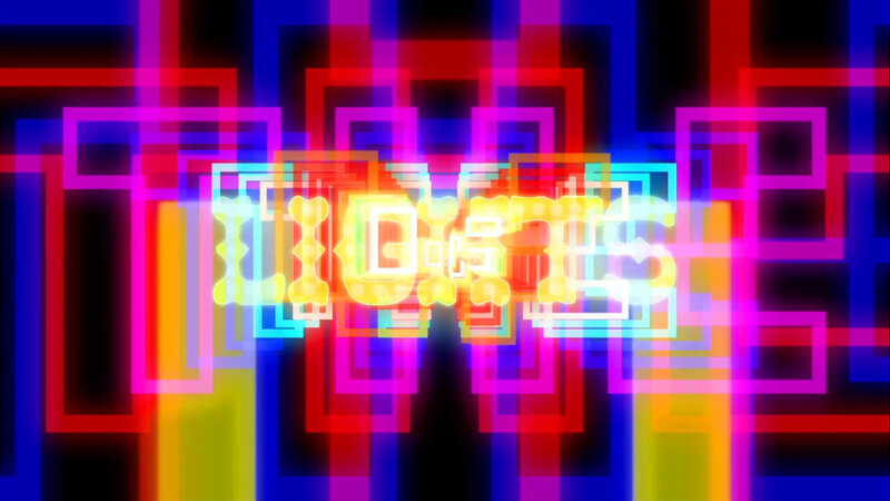Neon Text Logo — Red