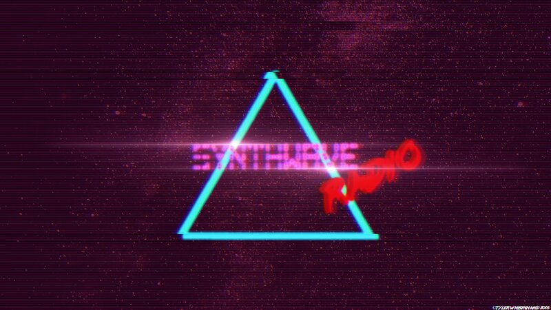 Neon Triangle Logo — Purple