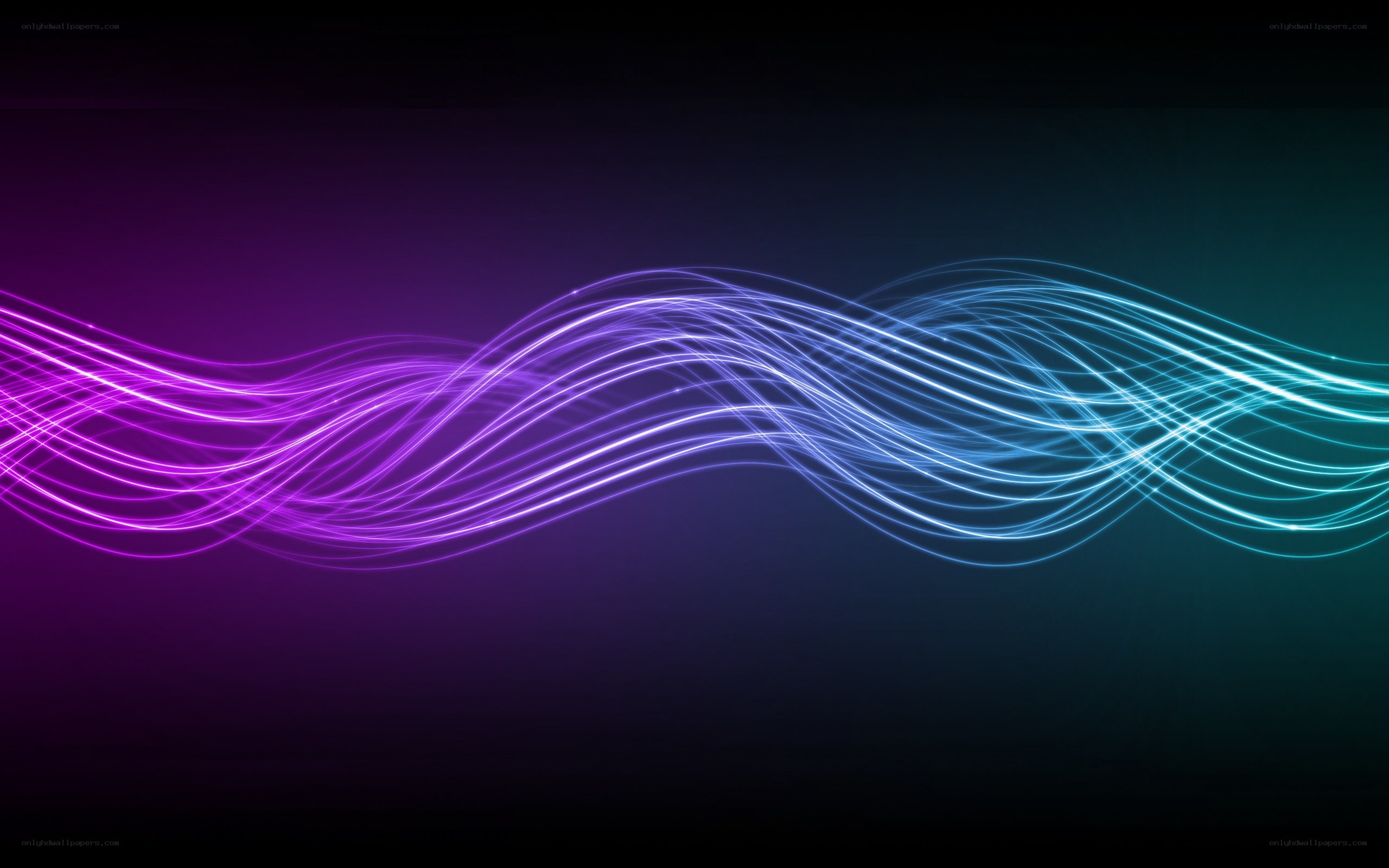 neon wave light effect