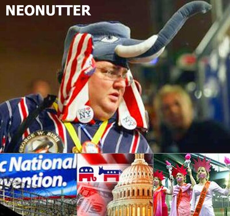 Neonutter political collage