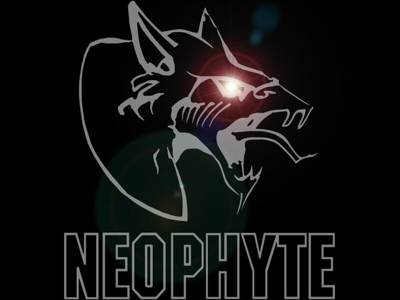 Neophyte logo with wolf head