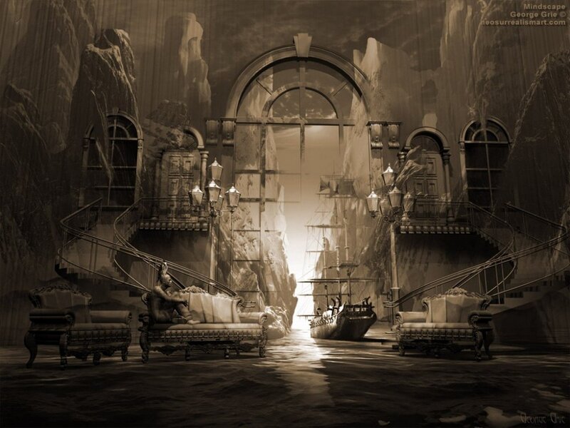 Neosurrealistic mindscape