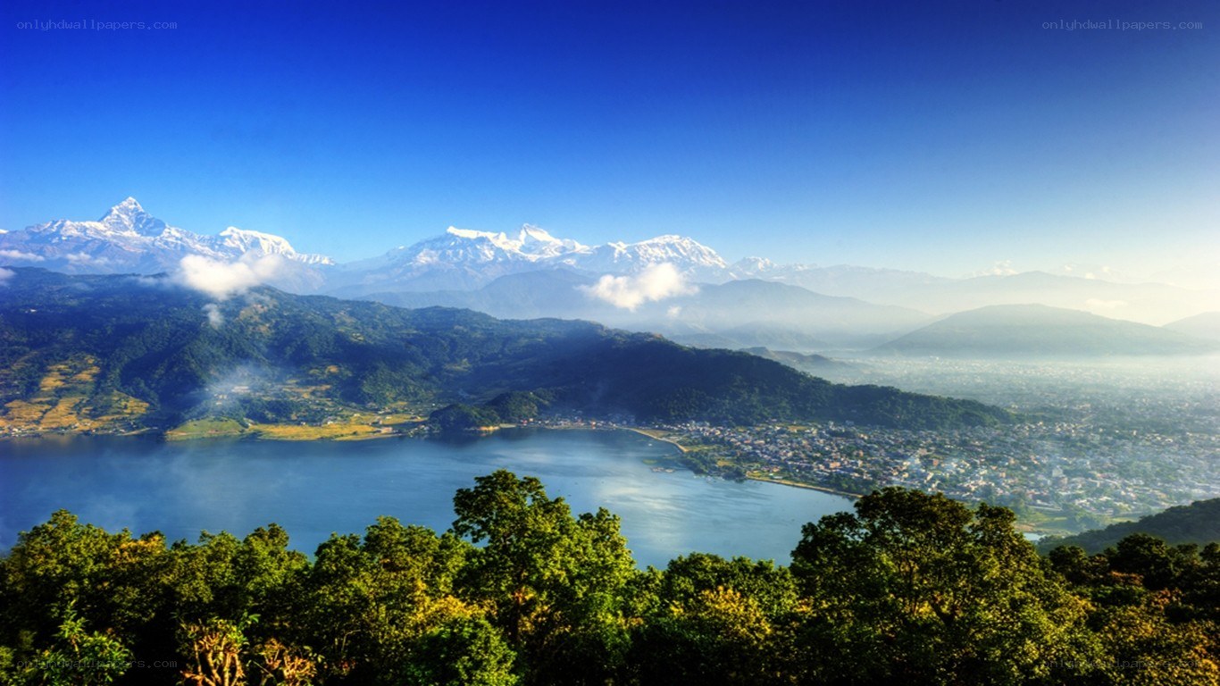 Nepal mountain landscape