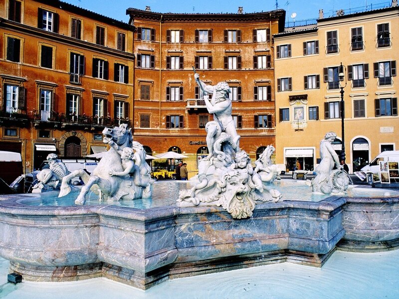 Neptune Fountain in Rome