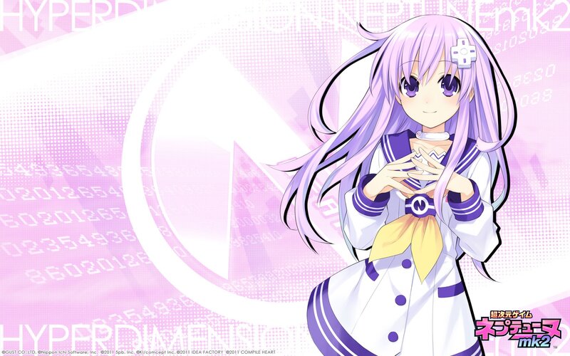 Neptune from Hyperdimension Neptunia mk2