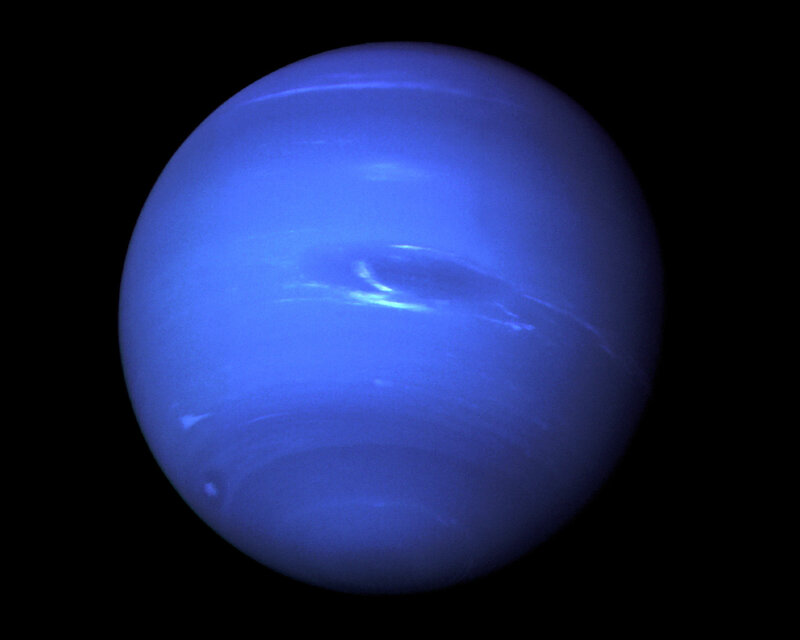 Neptune Planet — Blue, Serene