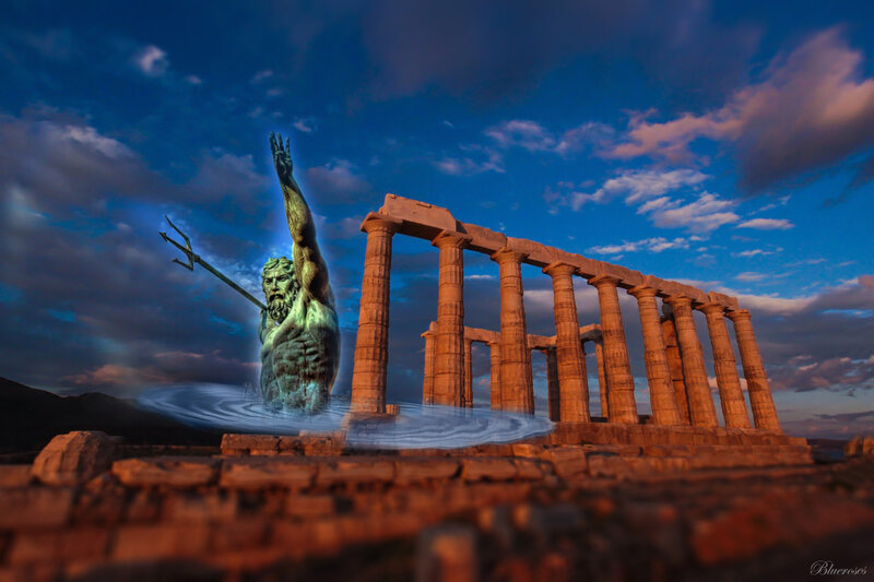 Neptune Statue at Temple