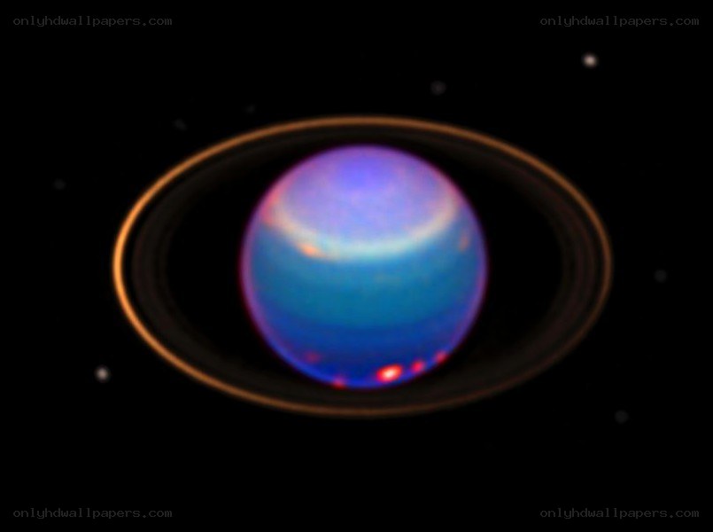 Neptune with its rings