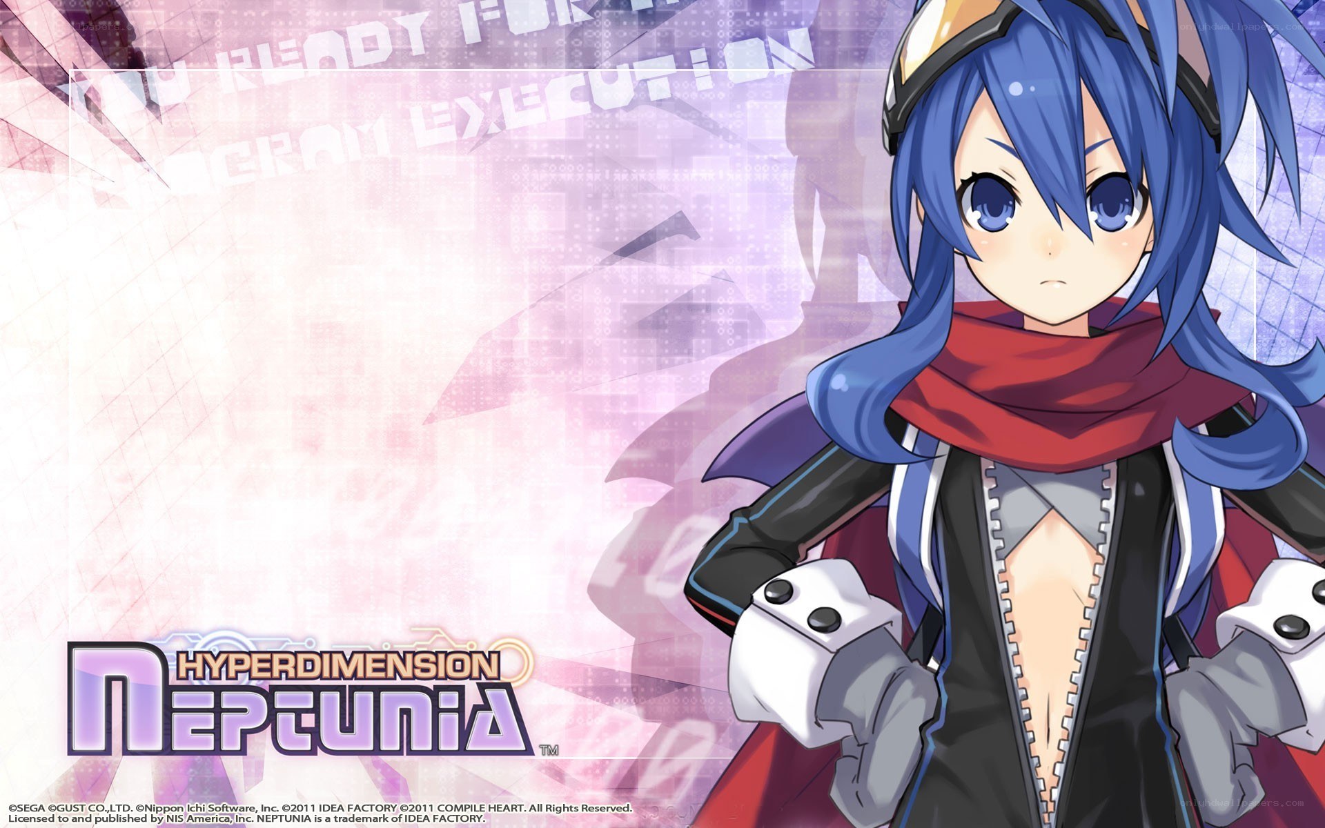 Neptunia character art