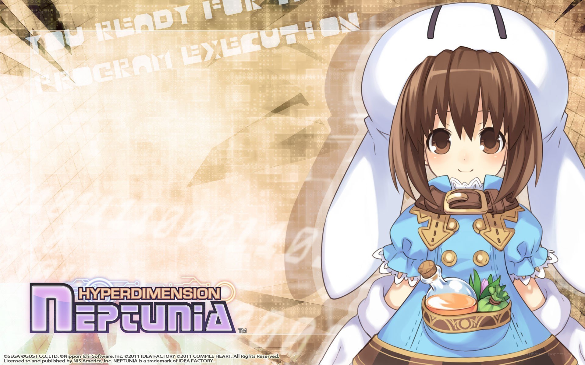 Neptunia character art